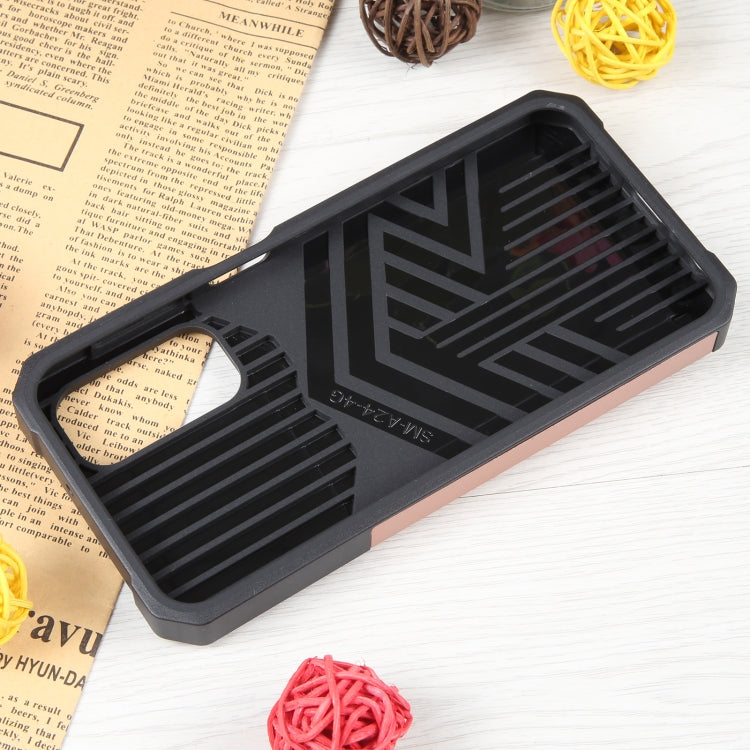 For Samsung Galaxy A24 4G Camera Shield Card Slot PC+TPU Phone Case
