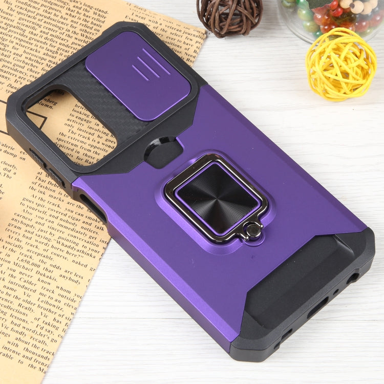For Samsung Galaxy A24 4G Camera Shield Card Slot PC+TPU Phone Case