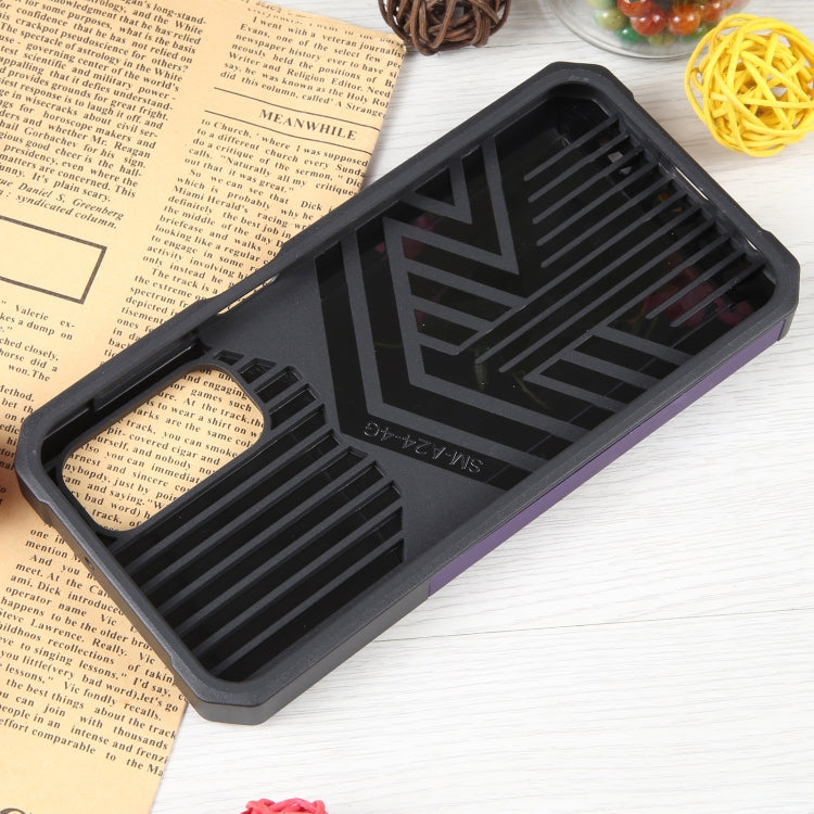 For Samsung Galaxy A24 4G Camera Shield Card Slot PC+TPU Phone Case