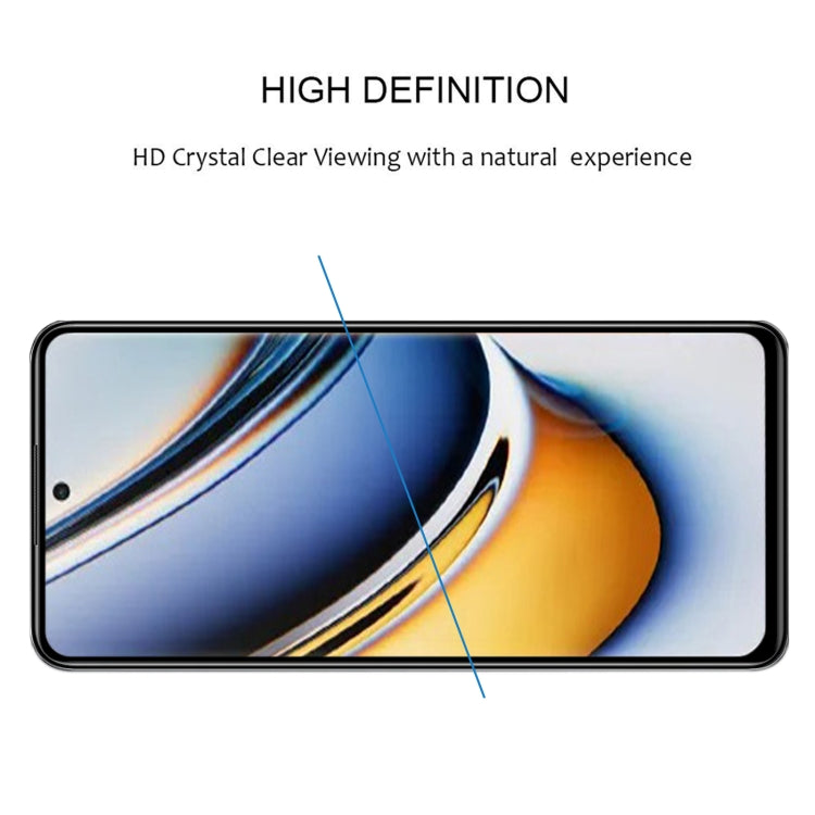 For Realme 11 Pro+ 25pcs 3D Curved Edge Full Screen Tempered Glass Film