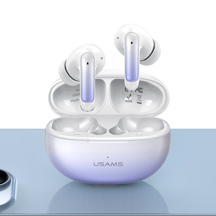 USAMS XD19 ENC Dual Wheat Noise Reduction TWS In-Ear Wireless Bluetooth Earphone