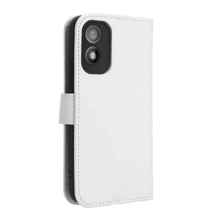 For Itel A18 Diamond Texture Leather Phone Case