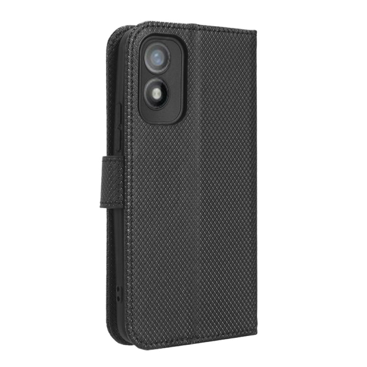 For Itel A18 Diamond Texture Leather Phone Case