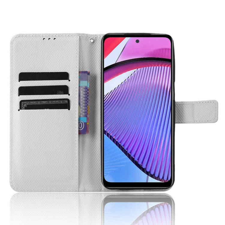 For Motorola Moto G Power 2023 Diamond Texture Leather Phone Case