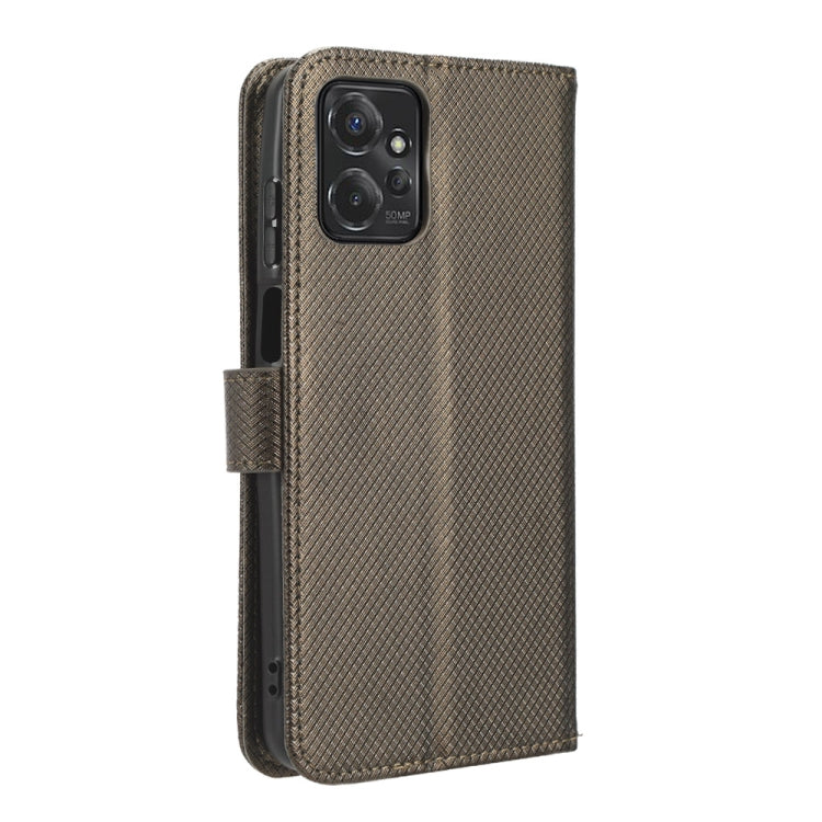 For Motorola Moto G Power 2023 Diamond Texture Leather Phone Case