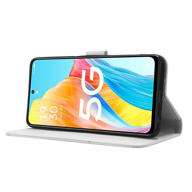 For OPPO A1 5G Diamond Texture Leather Phone Case