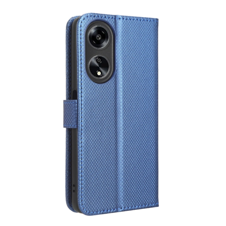 For OPPO A1 5G Diamond Texture Leather Phone Case