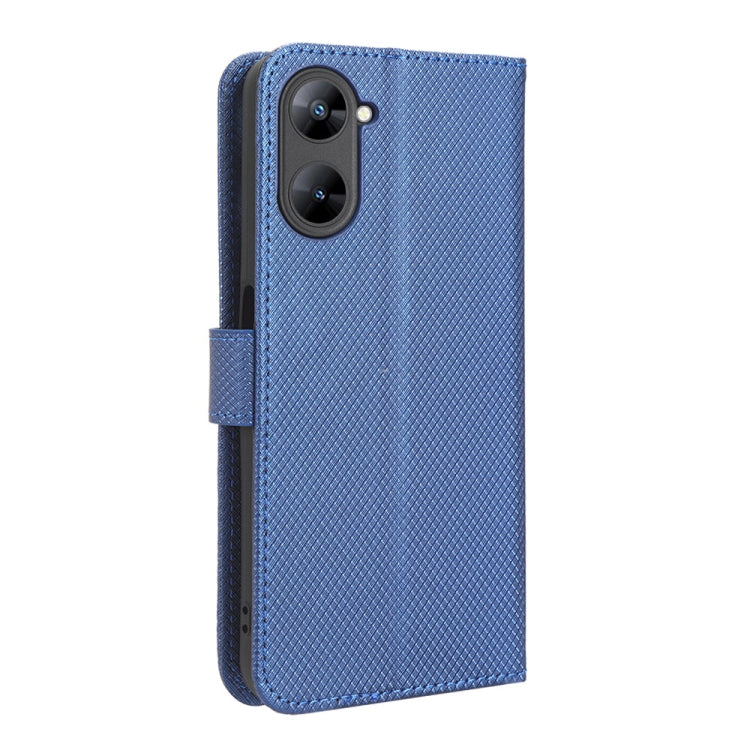 For Realme V30 / V30t 5G Diamond Texture Leather Phone Case