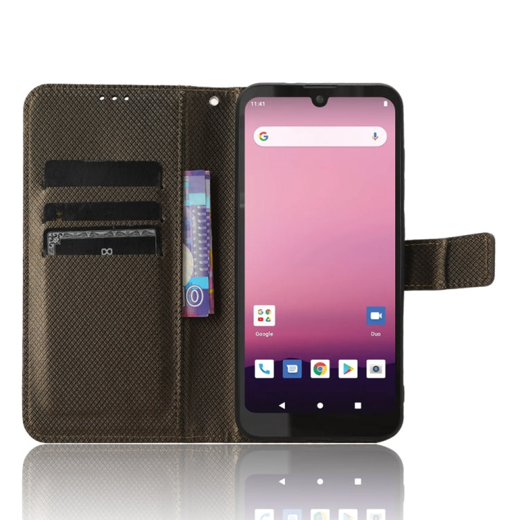 For Orbic Q10 4G Diamond Texture Leather Phone Case