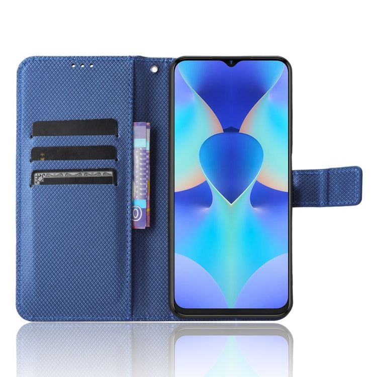 For Tecno Spark 10 4G Diamond Texture Leather Phone Case