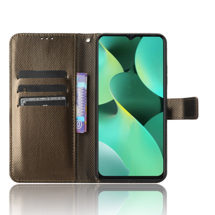 For Tecno Spark 10C Diamond Texture Leather Phone Case