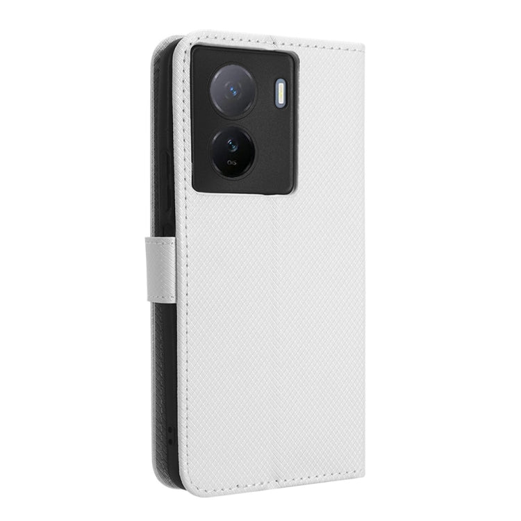 For vivo iQOO Z7x Diamond Texture Leather Phone Case