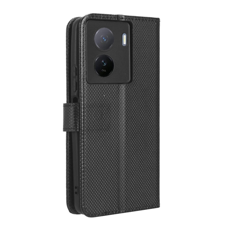 For vivo iQOO Z7x Diamond Texture Leather Phone Case