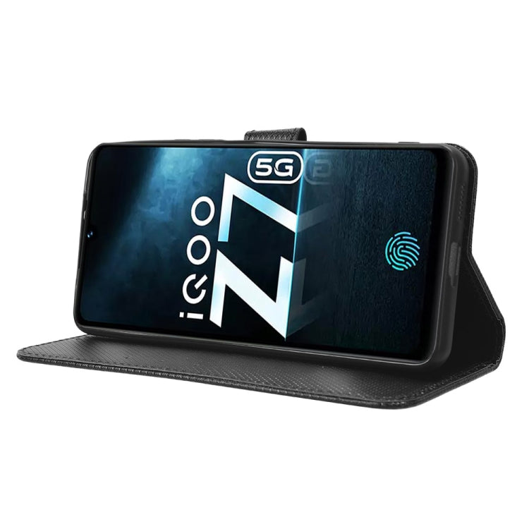 For vivo iQOO Z7x Diamond Texture Leather Phone Case