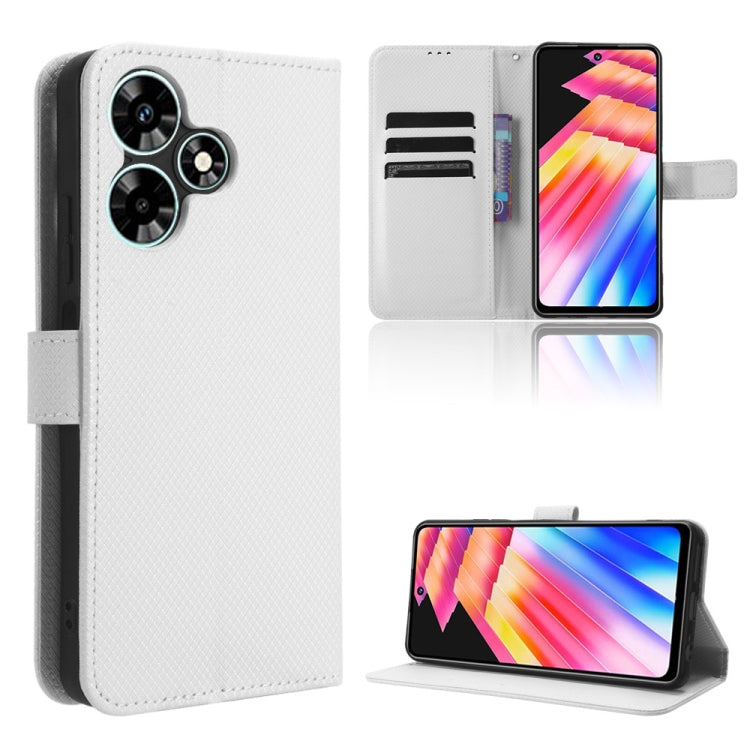 For Infinix Hot 30i / 30i NFC Diamond Texture Leather Phone Case