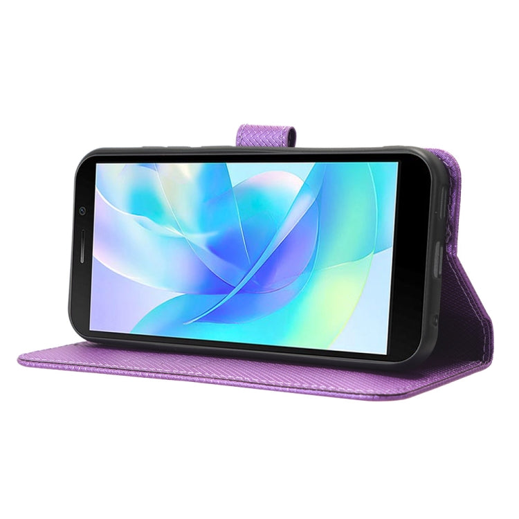 For Doogee X97 / X97 Pro Diamond Texture Leather Phone Case