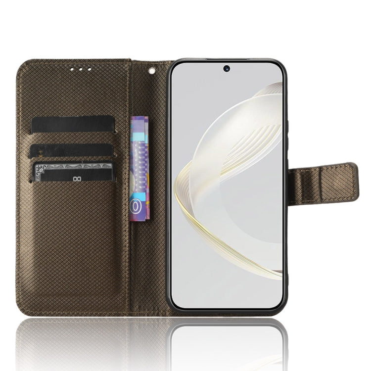 For Huawei nova 11 Pro Diamond Texture Leather Phone Case