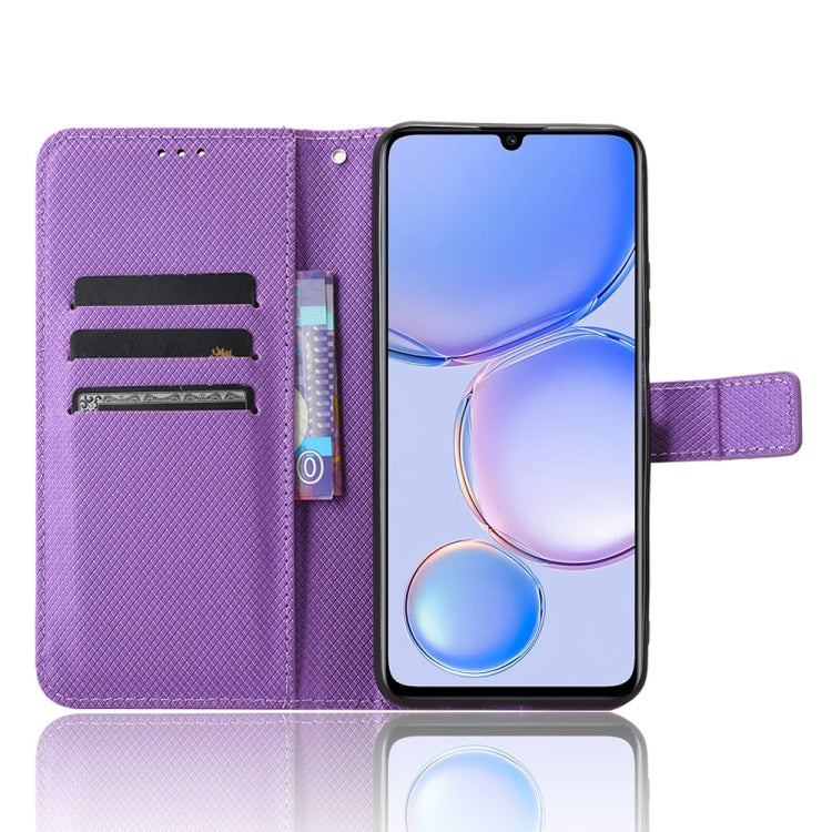 For Huawei Enjoy 60 4G Diamond Texture Leather Phone Case