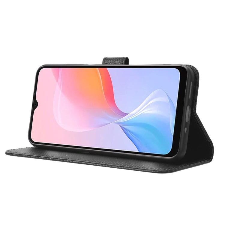 For Blackview A85 Diamond Texture Leather Phone Case