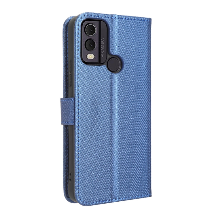 For Nokia C22 Diamond Texture Leather Phone Case