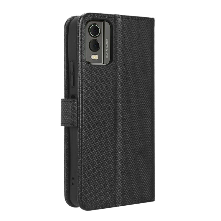For Nokia C32 4G Diamond Texture Leather Phone Case