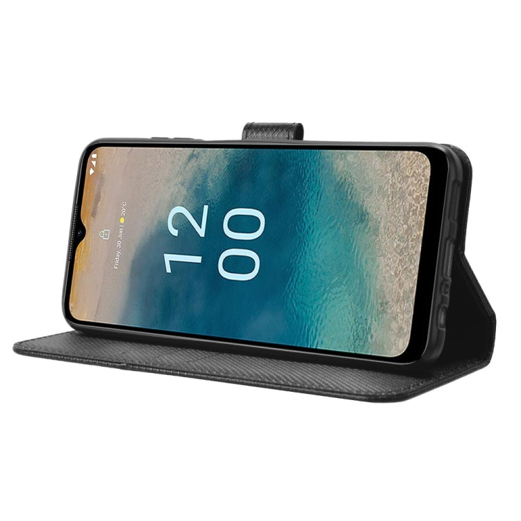 For Nokia G22 4G Diamond Texture Leather Phone Case