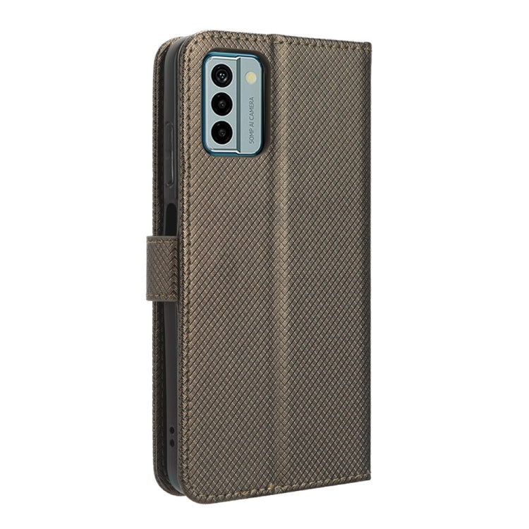 For Nokia G22 4G Diamond Texture Leather Phone Case