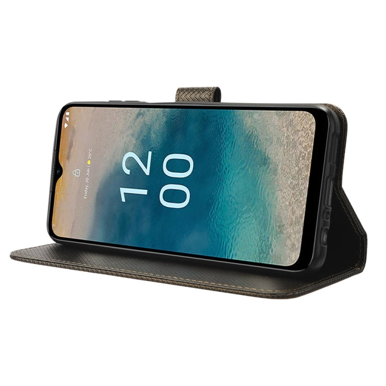 For Nokia G22 4G Diamond Texture Leather Phone Case