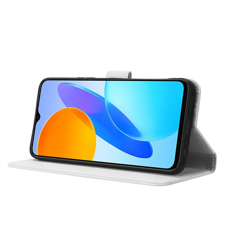 For Honor 70 Lite / X6 4G Diamond Texture Leather Phone Case