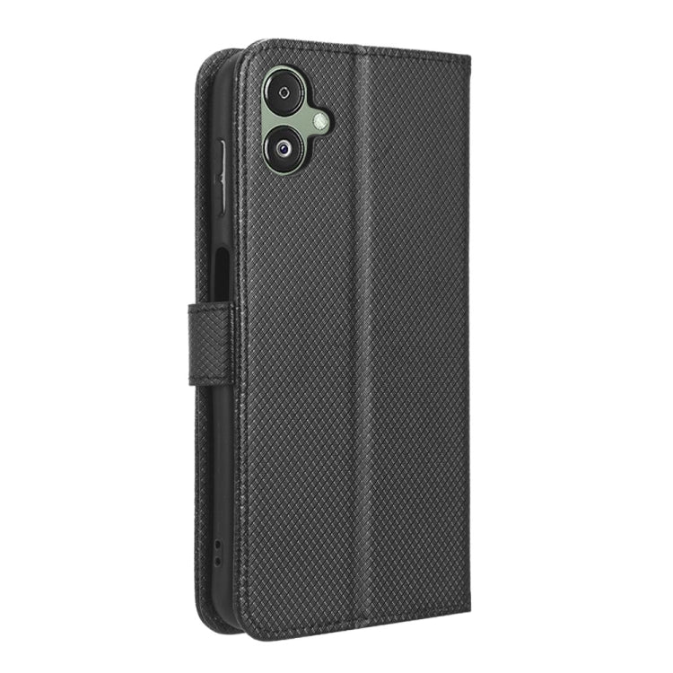 For Samsung Galaxy F14 Global Diamond Texture Leather Phone Case