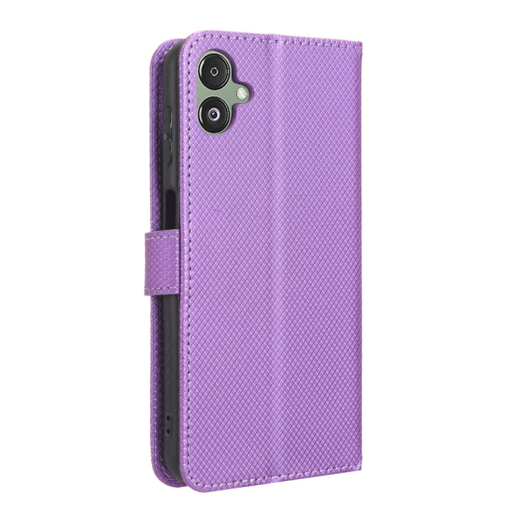 For Samsung Galaxy F14 Global Diamond Texture Leather Phone Case