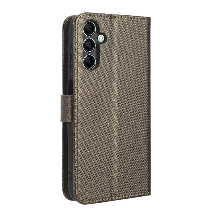 For Samsung Galaxy M14 5G Diamond Texture Leather Phone Case