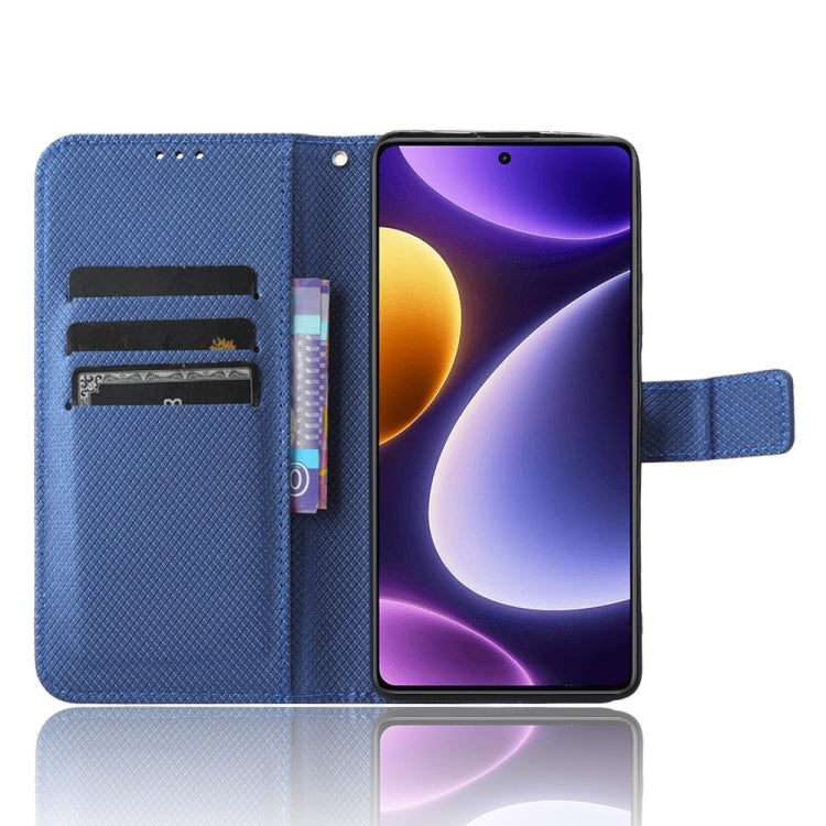 For Xiaomi Redmi Note 12 Turbo 5G Diamond Texture Leather Phone Case