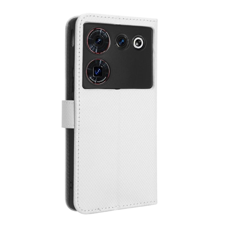 For ZTE Nubia Z50 Ultra Diamond Texture Leather Phone Case