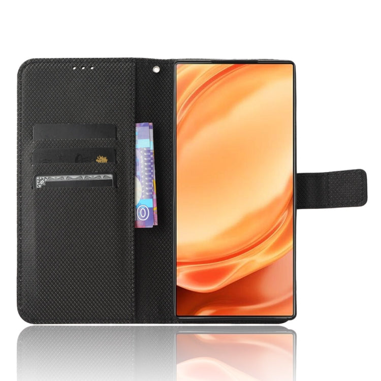 For ZTE Nubia Z50 Ultra Diamond Texture Leather Phone Case