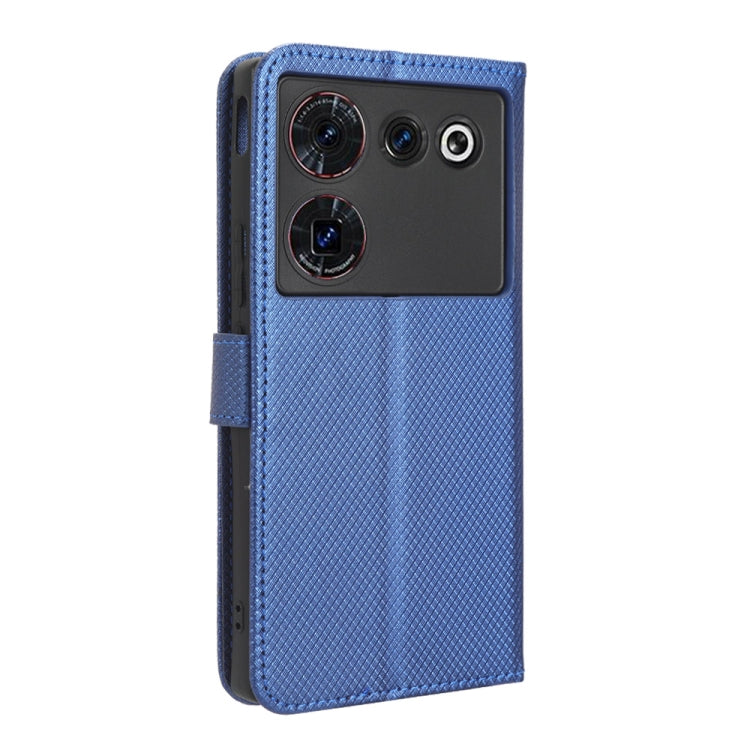 For ZTE Nubia Z50 Ultra Diamond Texture Leather Phone Case