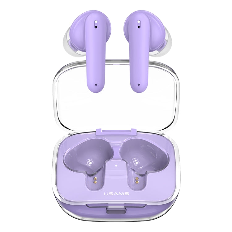 USAMS BE16 Ice Tray Series Transparent TWS In-Ear Wireless Bluetooth Earphone