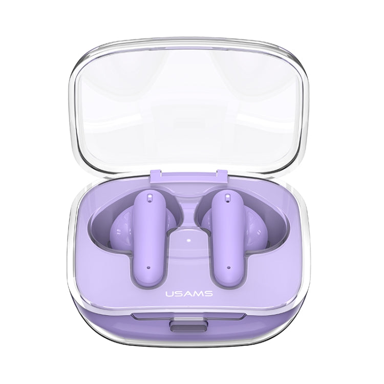 USAMS BE16 Ice Tray Series Transparent TWS In-Ear Wireless Bluetooth Earphone