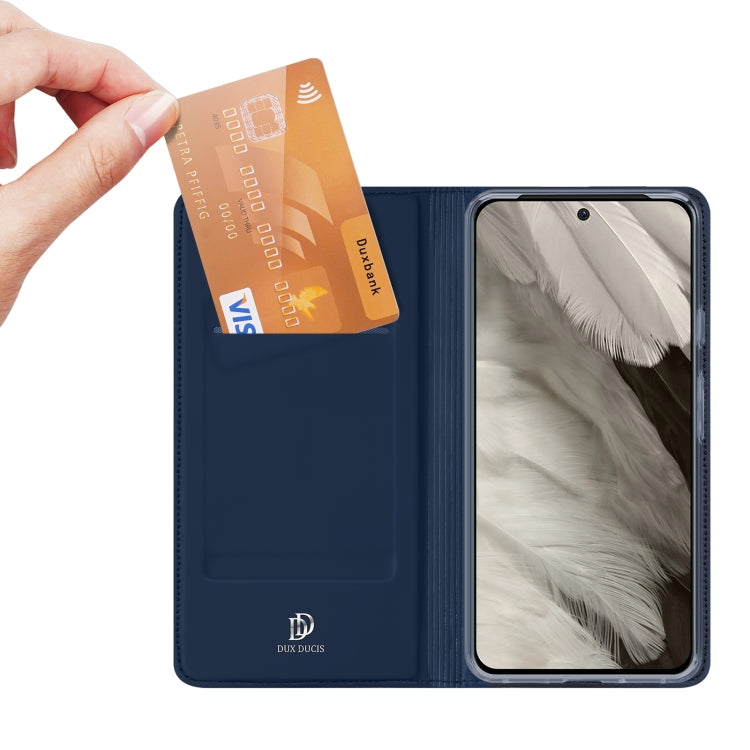 For Google Pixel 8 DUX DUCIS Skin Pro Series Flip Leather Phone Case
