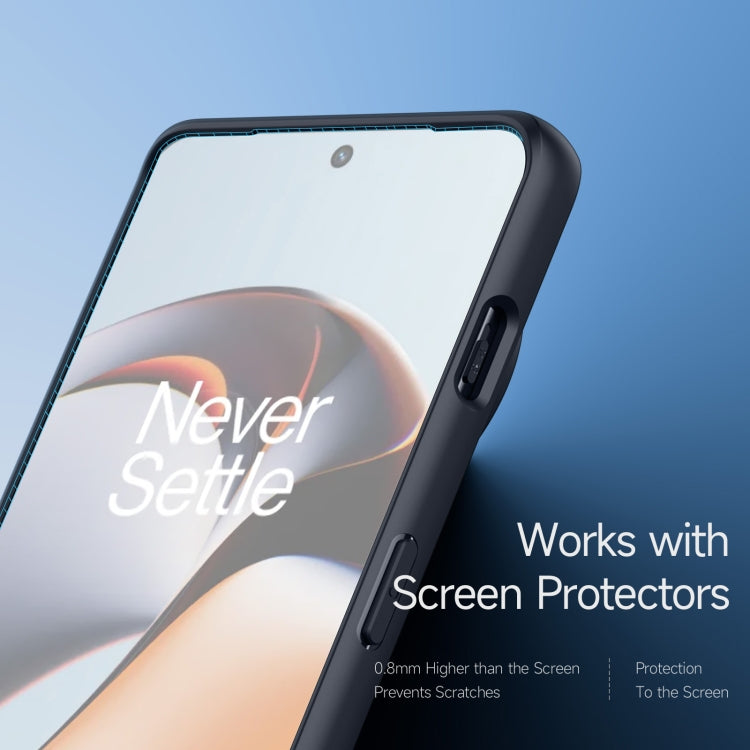 For OnePlus Ace 2 / 11R DUX DUCIS Aimo Series TPU + PC Frosted Phone Case(Black)