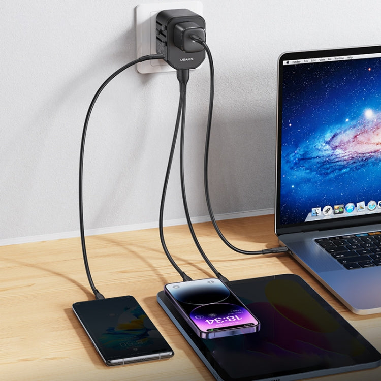 USAMS CC179 T59 20W Fast Charger Power Adapter(Black)