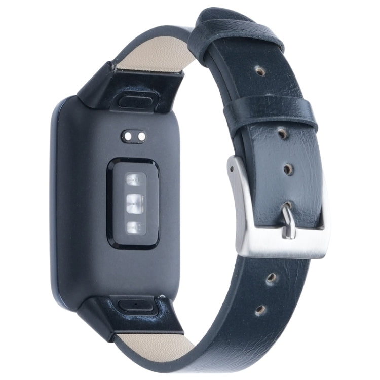 For Xiaomi Mi Band 7 Pro Leather Texture Replacement Watch Band
