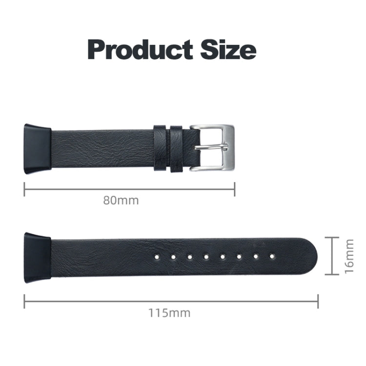 For Xiaomi Mi Band 7 Pro Leather Texture Replacement Watch Band
