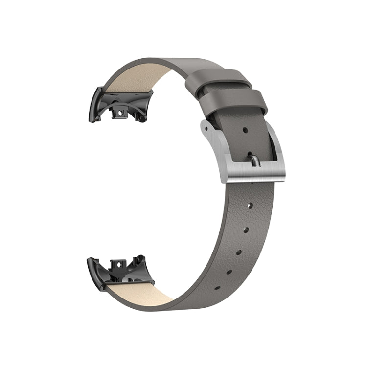 For Xiaomi Mi Band 8 12mm Leather Replacement Watch Band
