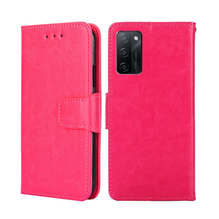 For OPPO A55s 5G Crystal Texture Leather Phone Case