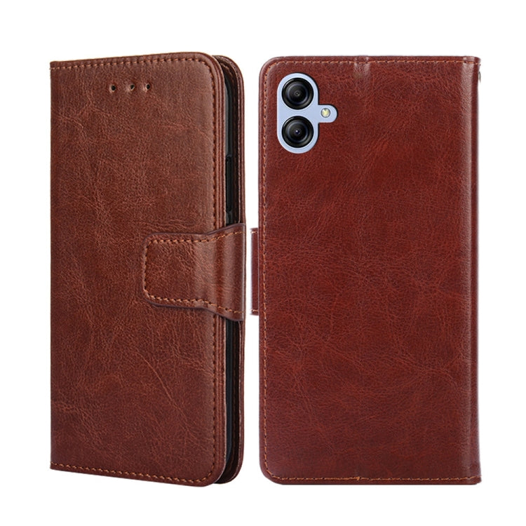 For Samsung Galaxy A04e 4G Crystal Texture Leather Phone Case