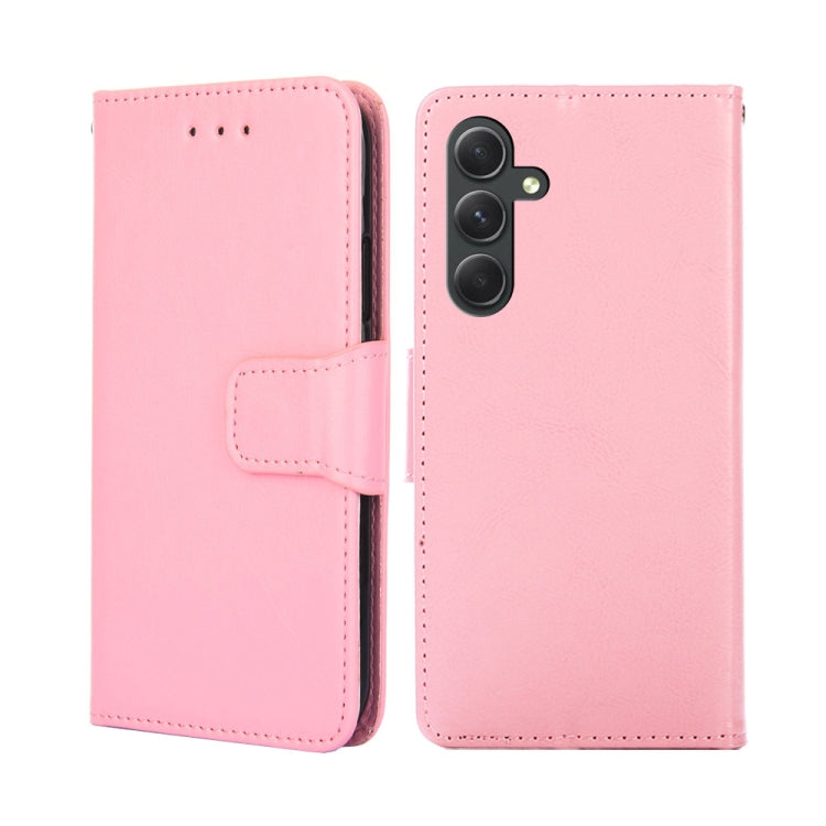 For Samsung Galaxy A54 5G Crystal Texture Leather Phone Case