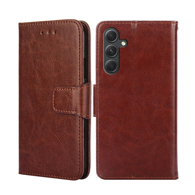 For Samsung Galaxy A54 5G Crystal Texture Leather Phone Case