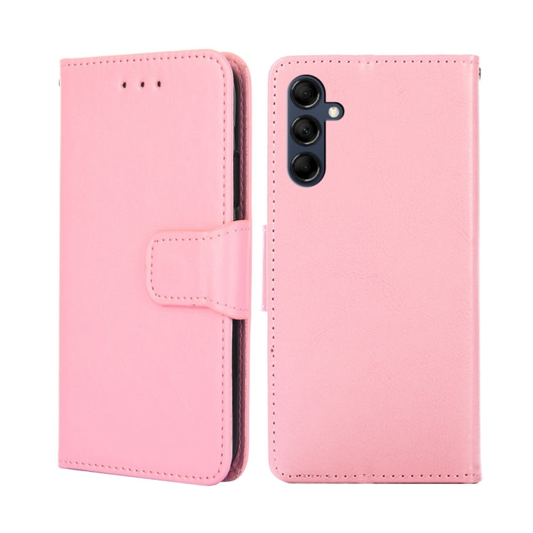 For Samsung Galaxy M14 5G Crystal Texture Leather Phone Case