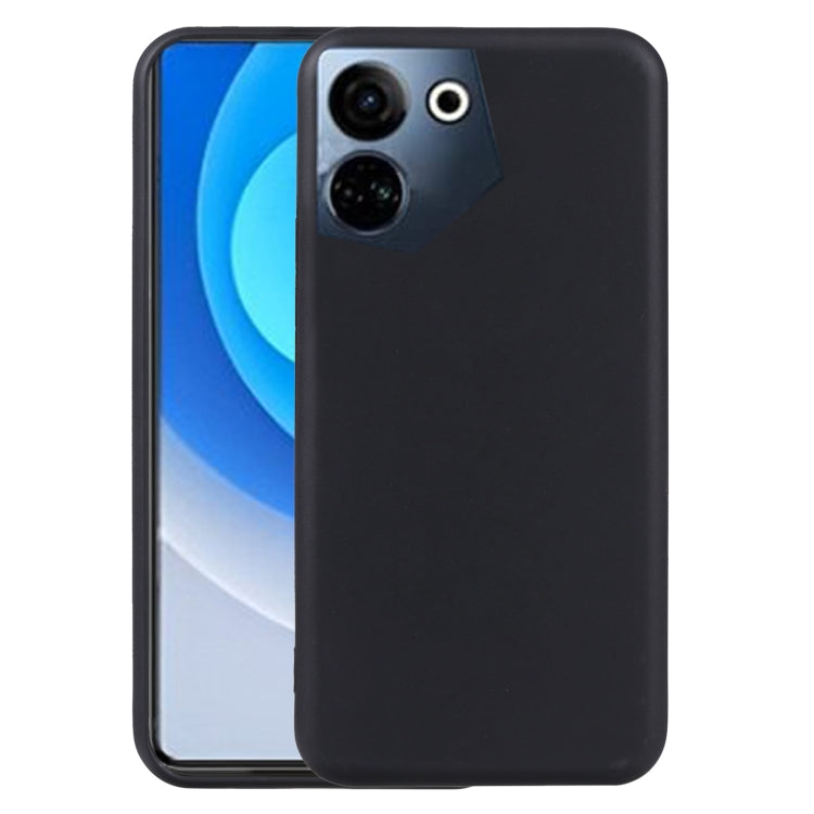 For Tecno Camon 20 Pro 4G TPU Phone Case(Black)